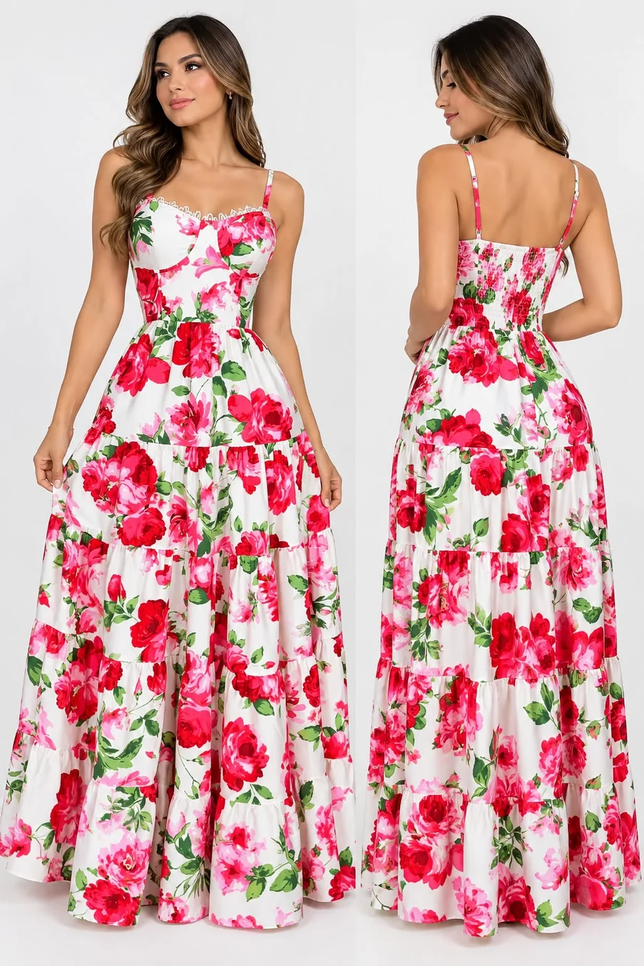 Vestido Rosas Encanto